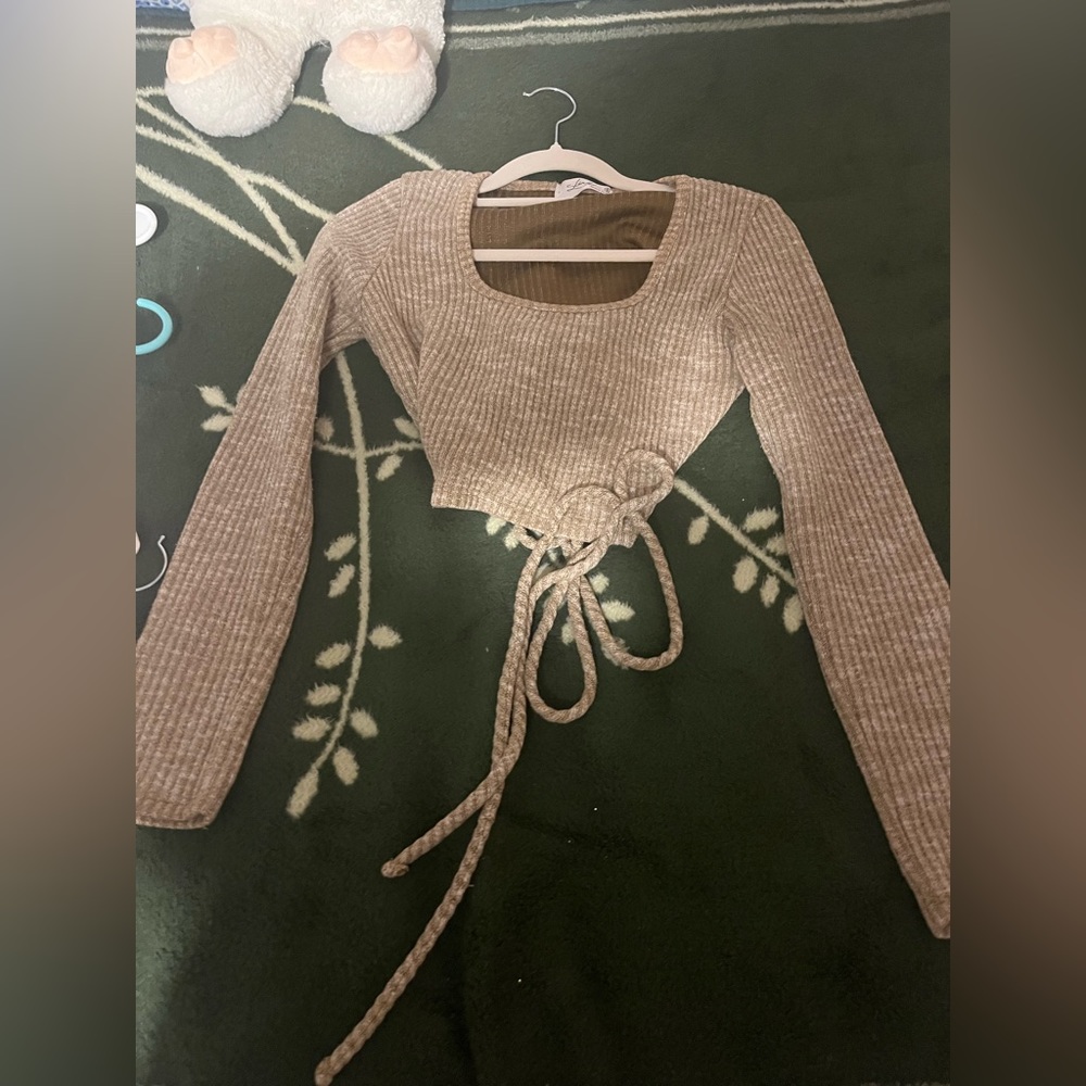A crop top I don’t wear anymore, small, made in Mexico